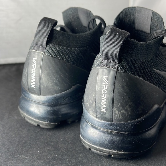 Nike Air Vapormax Flyknit 3 Triple Black Mens Size 9 AJ6900-004 Running - Picture 7 of 13